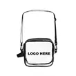 Clear PVC Crossbody Bag | https://www.bestnamebadges.com