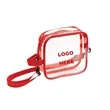 Clear PVC Crossbody Bag | https://www.bestnamebadges.com