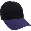 Two Tone Brushed Cotton Twill Cap | https://www.bestnamebadges.com