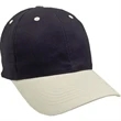 Two Tone Brushed Cotton Twill Cap | https://www.bestnamebadges.com