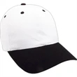 Two Tone Brushed Cotton Twill Cap | https://www.bestnamebadges.com