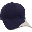 The Slash Structured Brushed Cotton Twill Cap | https://www.bestnamebadges.com