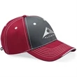 Sportsman Tri-Color Cap | https://www.bestnamebadges.com