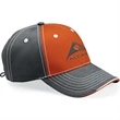 Sportsman Tri-Color Cap | https://www.bestnamebadges.com