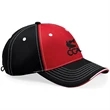 Sportsman Tri-Color Cap | https://www.bestnamebadges.com