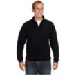J America Heavyweight Fleece Quarter-Zip | https://www.bestnamebadges.com