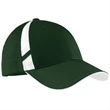 Sport-Tek Dry Zone Mesh Inset Cap - Dark/All | https://www.bestnamebadges.com