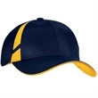 Sport-Tek Dry Zone Mesh Inset Cap - Dark/All | https://www.bestnamebadges.com