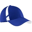 Sport-Tek Dry Zone Mesh Inset Cap - Dark/All | https://www.bestnamebadges.com
