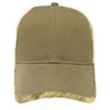 Solid Front Camo Back Cap - Structured | https://www.bestnamebadges.com