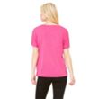 Bella Ladies' Slouchy V-Neck T-Shirt | https://www.bestnamebadges.com