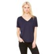 Bella Ladies' Slouchy V-Neck T-Shirt | https://www.bestnamebadges.com