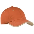 Port Authority Vintage Washed Contrast Stitch Cap - Dark/All | https://www.bestnamebadges.com