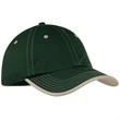 Port Authority Vintage Washed Contrast Stitch Cap - Dark/All | https://www.bestnamebadges.com