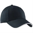 Port Authority Signature Sandwich Bill Cap w/Striped Closure | https://www.bestnamebadges.com