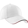 Port Authority Signature Sandwich Bill Cap w/Striped Closure | https://www.bestnamebadges.com