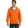Gildan Heavy Blend Full Zip Hood - Dark/Color | https://www.bestnamebadges.com