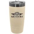 Polar Camel 20oz ION-Plated Ghost Black Tumbler | https://www.bestnamebadges.com