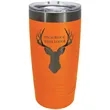 Polar Camel 20oz ION-Plated Ghost Black Tumbler | https://www.bestnamebadges.com