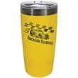 Polar Camel 20oz ION-Plated Ghost Black Tumbler | https://www.bestnamebadges.com
