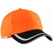 Port Authority Safety Cap - Dark/All | https://www.bestnamebadges.com