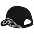 Port Authority Racing Cap with Sickle Flames | https://www.bestnamebadges.com