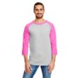 Champion Tagless Raglan Baseball Jersey | https://www.bestnamebadges.com