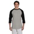 Champion Tagless Raglan Baseball Jersey | https://www.bestnamebadges.com