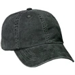 Port Authority Garment Washed Cap - Dark/All | https://www.bestnamebadges.com