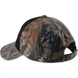 Port Authority Camo Cap with Contrast Front Panel - Dark/All | https://www.bestnamebadges.com