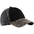 Port Authority Camo Cap with Contrast Front Panel - Dark/All | https://www.bestnamebadges.com