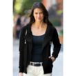 Women's Fleece Moto Jacket | https://www.bestnamebadges.com