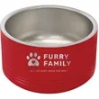 Polar Camel 18oz Stainless Steel Pet Bowls | https://www.bestnamebadges.com