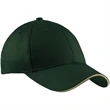 Port and Company Sandwich Bill Cap - Dark/All | https://www.bestnamebadges.com