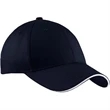 Port and Company Sandwich Bill Cap - Dark/All | https://www.bestnamebadges.com