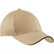 Port and Company Sandwich Bill Cap - Dark/All | https://www.bestnamebadges.com
