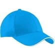 Port and Company Sandwich Bill Cap - Dark/All | https://www.bestnamebadges.com