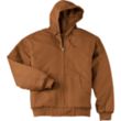 CornerStone Heavyweight Full-Zip Hooded Sweatshirt | https://www.bestnamebadges.com