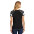 District Made Ladies' Game V-Neck Tee | https://www.bestnamebadges.com