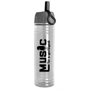 Garyline® Slim Fit Bottle with Ring-Straw Lid - 24 oz.