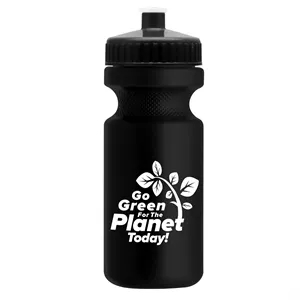 Garyline® Recycled Bike Bottle with Push-Pull Lid - 22 oz. | https://www.bestnamebadges.com