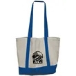 Garyline® Mega Cotton Tote | https://www.bestnamebadges.com