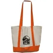 Garyline® Mega Cotton Tote | https://www.bestnamebadges.com