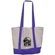 Garyline® Mega Cotton Tote | https://www.bestnamebadges.com