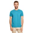 Gildan 4.5 oz. SoftStyle Ringspun T-Shirt - Dark/Color | https://www.bestnamebadges.com