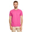 Gildan 4.5 oz. SoftStyle Ringspun T-Shirt - Dark/Color | https://www.bestnamebadges.com