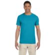 Gildan 4.5 oz. SoftStyle Ringspun T-Shirt - Dark/Color | https://www.bestnamebadges.com