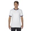 Gildan DryBlend 5.6 oz. Ringer T-Shirt | https://www.bestnamebadges.com