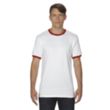 Gildan DryBlend 5.6 oz. Ringer T-Shirt | https://www.bestnamebadges.com