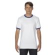 Gildan DryBlend 5.6 oz. Ringer T-Shirt | https://www.bestnamebadges.com